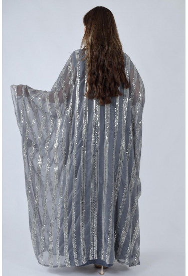 جلابية مميزة بتطريز لامع