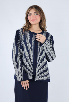 طقم  فاخر بتطريز  أنيق