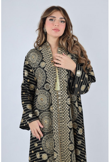 جلابيه بتطريز رلامع