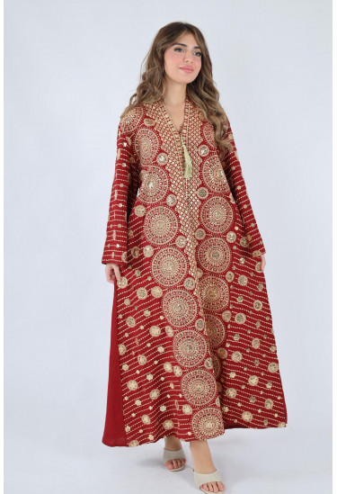 جلابيه بتطريز رلامع