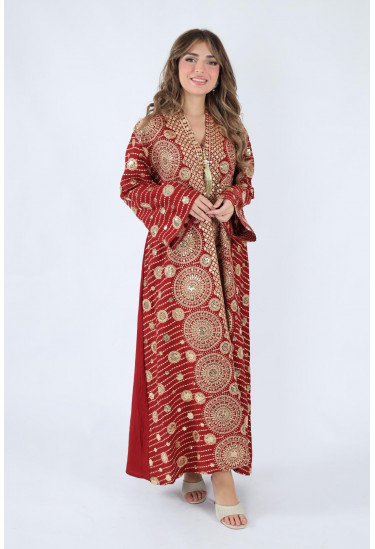 جلابيه بتطريز رلامع