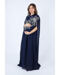 جلابية فضفاضه فاخرة بتطريز أزهار جلابية فضفاضه فاخرة بتطريز أزهار