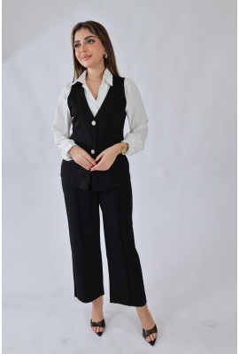  طقم رسمي مميز مع قميص أنيق