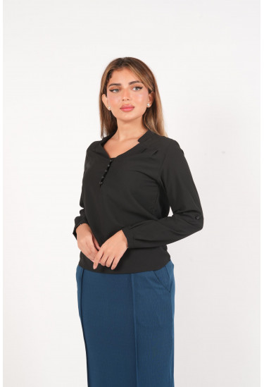 بلوزه أنيقة بلمسة كلاسيكيه مميزه بلوزه أنيقة بلمسة كلاسيكيه مميزه