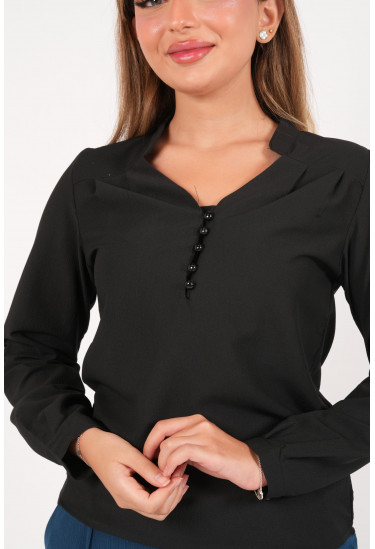 بلوزه أنيقة بلمسة كلاسيكيه مميزه بلوزه أنيقة بلمسة كلاسيكيه مميزه