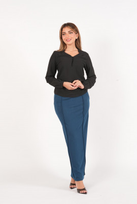 بلوزه أنيقة بلمسة كلاسيكيه مميزه