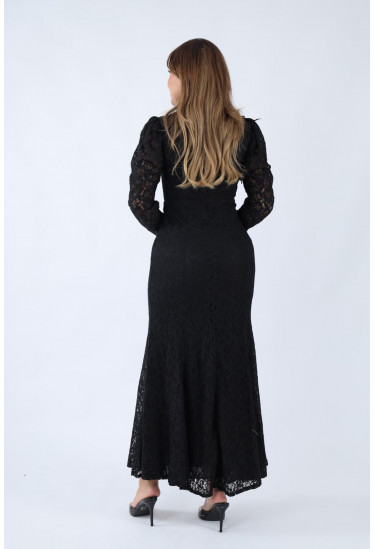 فستان دانتيل أنيق بلمسة فخامة فستان دانتيل أنيق بلمسة فخامة