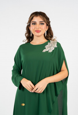 فستان ملكي بتطريز فاخر لليوم الوطني فستان ملكي بتطريز فاخر لليوم الوطني