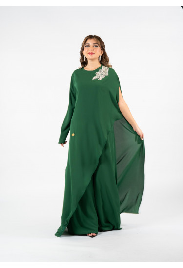 فستان ملكي بتطريز فاخر لليوم الوطني فستان ملكي بتطريز فاخر لليوم الوطني