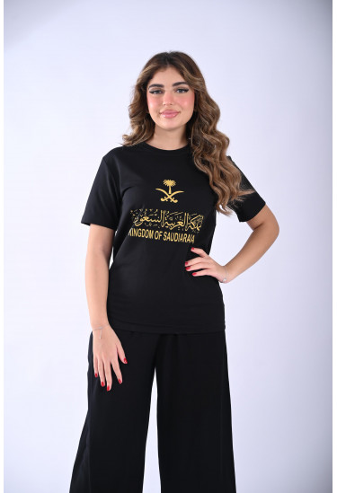 بلوزه بطابع وطني سعودي أنيق بلوزه بطابع وطني سعودي أنيق