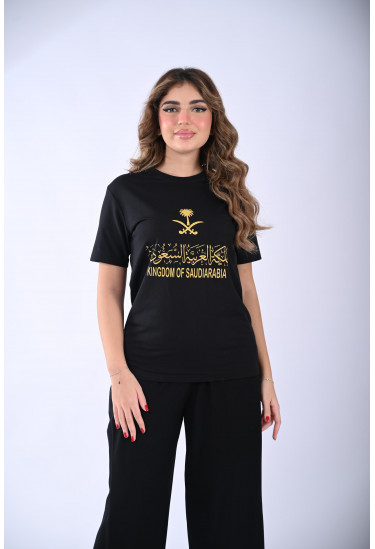 بلوزه بطابع وطني سعودي أنيق بلوزه بطابع وطني سعودي أنيق