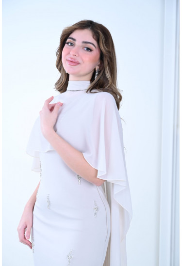 فستان سهرة أنيق بتصميم ناعم فستان سهرة أنيق بتصميم ناعم
