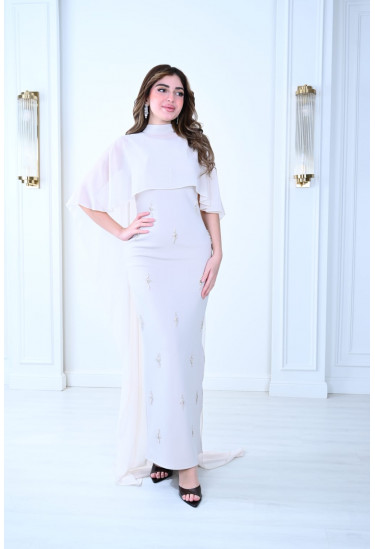 فستان سهرة أنيق بتصميم ناعم فستان سهرة أنيق بتصميم ناعم