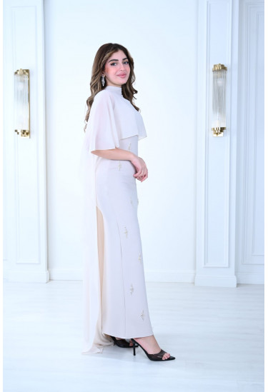 فستان سهرة أنيق بتصميم ناعم فستان سهرة أنيق بتصميم ناعم