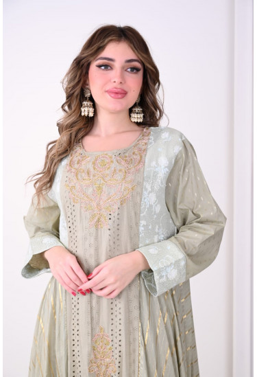 جلابيه نسائي فخمه بلمسات ذهبيه راقيه جلابيه نسائي فخمه بلمسات ذهبيه راقيه