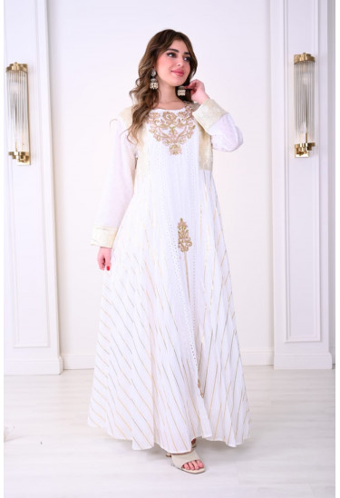 جلابيه نسائي فخمه بلمسات ذهبيه راقيه جلابيه نسائي فخمه بلمسات ذهبيه راقيه