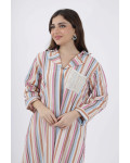 جلابية نسائية بجيب دانتيل جلابية نسائية بجيب دانتيل