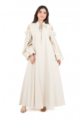 جلابية نسائية طويلة مميزة