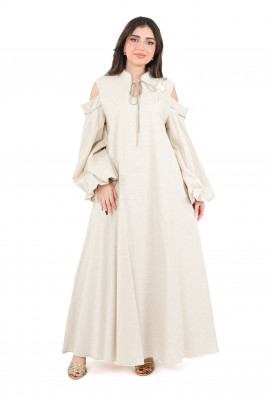 جلابية نسائية طويلة مميزة