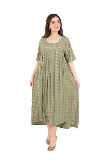 جلابية ميدي فضفاضة