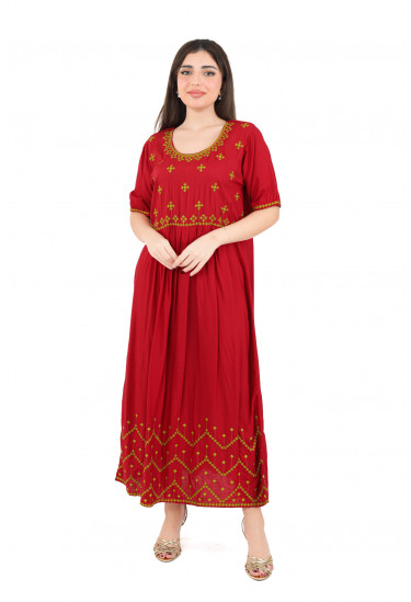 جلابية ميدي نسائية ناعمة