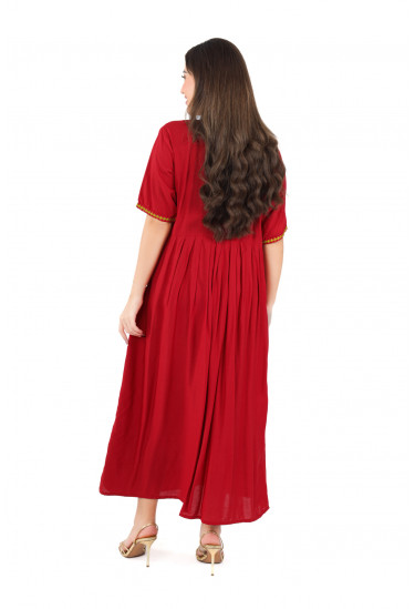 جلابية ميدي نسائية ناعمة