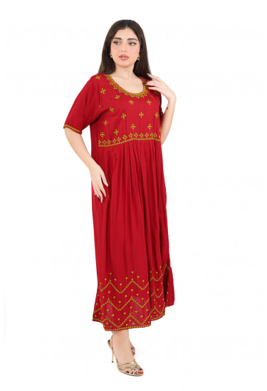 جلابية ميدي نسائية ناعمة