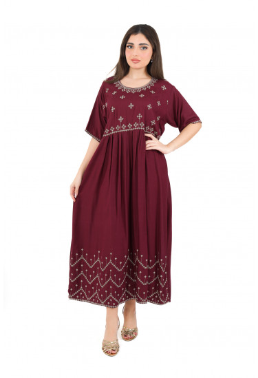 جلابية ميدي نسائية ناعمة