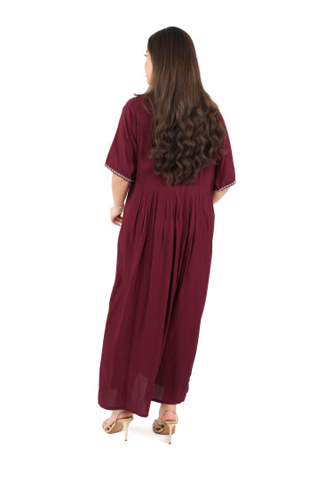 جلابية ميدي نسائية ناعمة