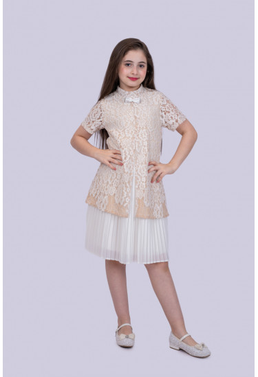 فستان بناتي من الدانتيل فستان بناتي من الدانتيل