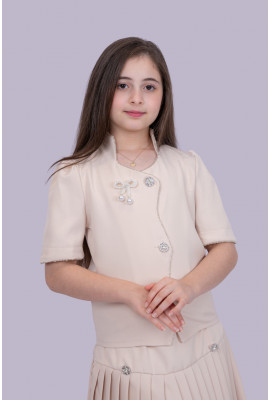 طقم بناتي بتصميم عصري أنيق طقم بناتي بتصميم عصري أنيق