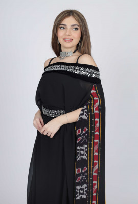 جلابية نسائية تراثية اوف شولدر