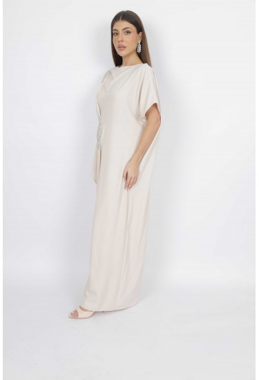 فستان ماكسي بنمط الدرابية فستان ماكسي بنمط الدرابية
