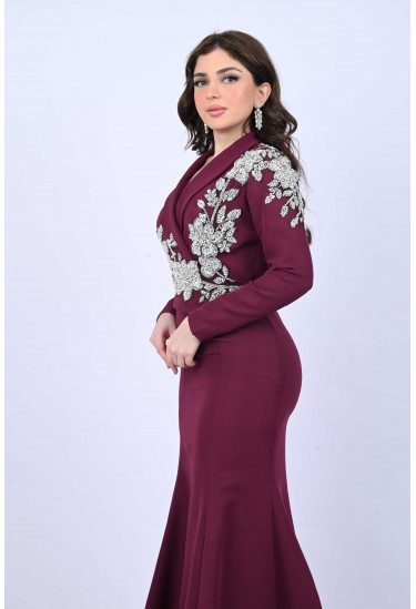 فستان سهرة بنمط حورية البحر فستان سهرة بنمط حورية البحر