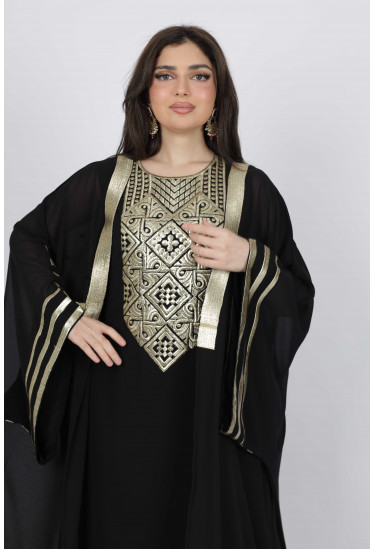 جلابية نسائية لأطلالة العيد جلابية نسائية لأطلالة العيد