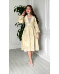 فستان نسائي ميدي كلاسيكي ناعم فستان نسائي ميدي كلاسيكي ناعم