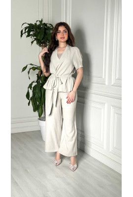 طقم نسائي ناعم ٢ قطعة