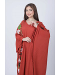 جلابية كيمونو مطرزة
