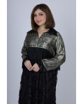 جلابية سهرة نسائية طويلة