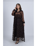 جلابية سهرة نسائية طويلة