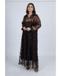 جلابية سهرة نسائية طويلة