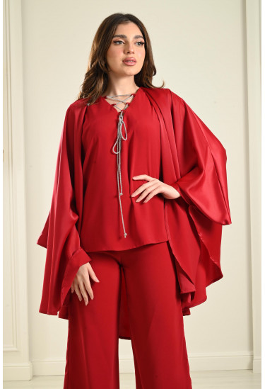 طقم نسائي أنيق 2 قطعة 