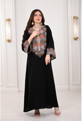 جلابيات مطرزة شكل جديد