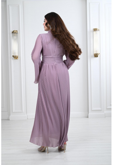 فستان نسائي طويل بنمط بيليسية