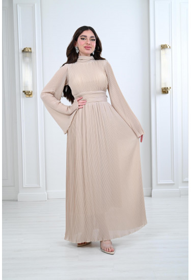 فستان نسائي طويل بنمط بيليسية