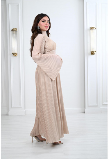 فستان نسائي طويل بنمط بيليسية