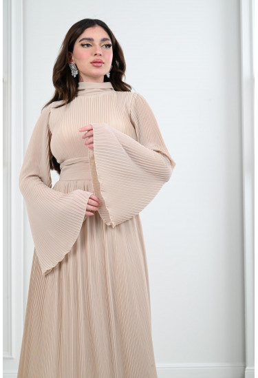 فستان نسائي طويل بنمط بيليسية