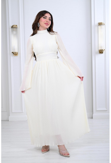 فستان نسائي طويل بنمط بيليسية