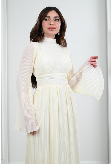 فستان نسائي طويل بنمط بيليسية