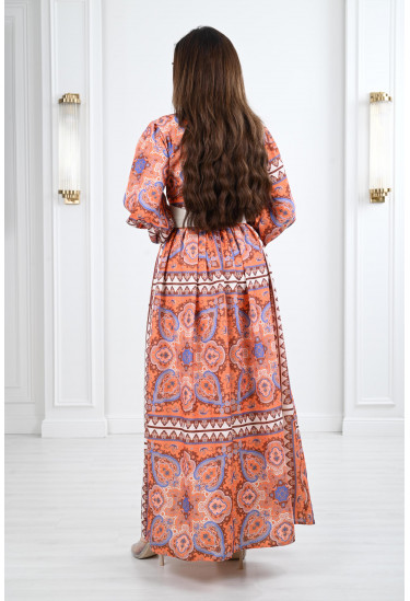 فستان نسائي طويل جميل فستان نسائي طويل جميل